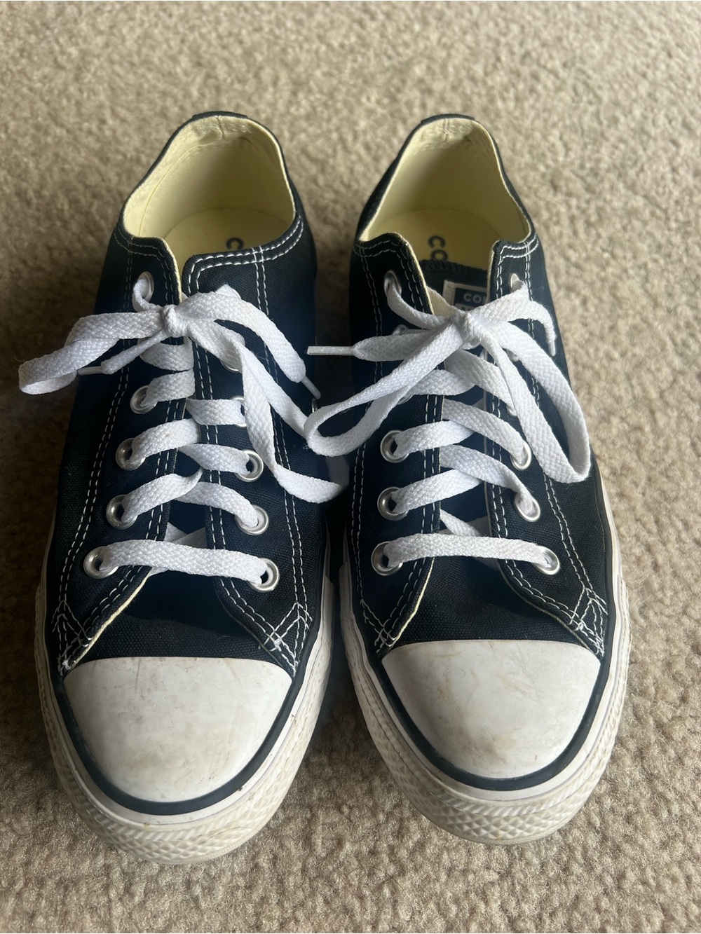 Converse All Star Black Sneakers - Women’s Size 8.5
